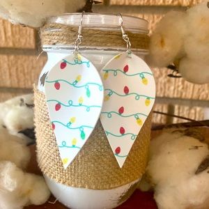 Christmas Lights Earrings